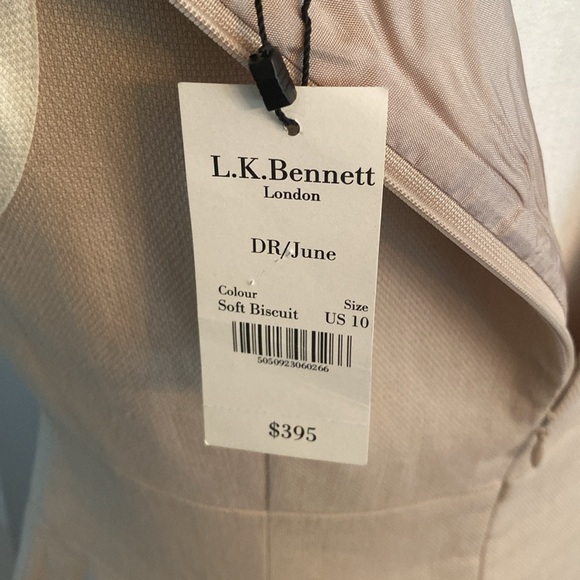 L.K. Bennett NWT linen/cotton dress - Picture 7 of 10